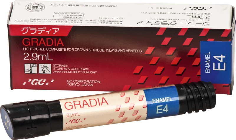 GC GRADIA®  Spritze  2,9 ml Paste enamel E4