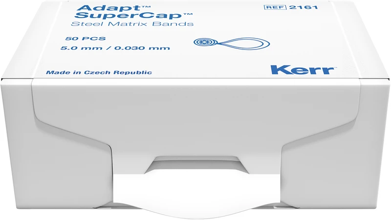 SuperMat®  Packung  50 Adapter Stahl Höhe 5 mm, Stärke 0,03 mm