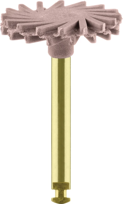 Diamantpolierer 9769  Packung  2 Stück rosa mittel, RA, Figur Twist, 1,6 mm, ISO 140