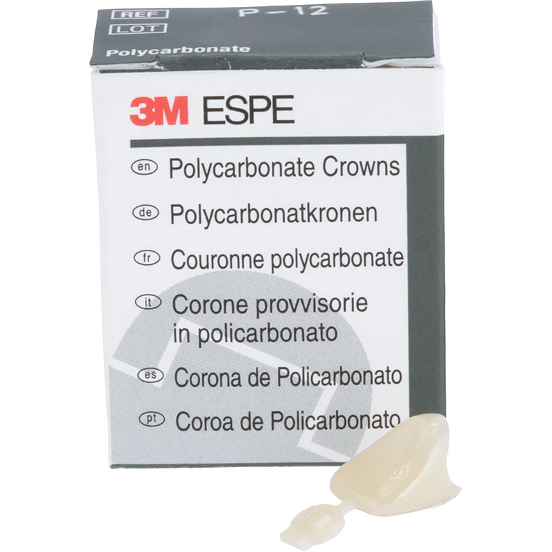 Polycarbonat-Kronen  Packung  5 Stück Nr. 12