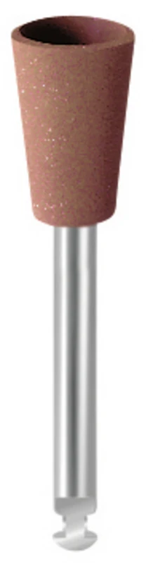 EVEFLEX Polierer  Packung  10 Stück rot mittel, RA, Figur umgekehrter Kegel, 6,5 x 9,5 mm