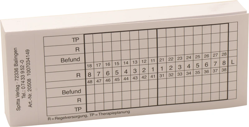 Erstbefund   Stück  100 Blatt