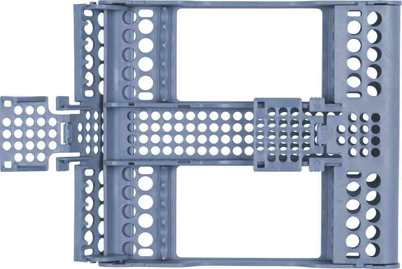 E-Z Jett Kassetten  Stück  20,2 x 17,9 x 3 cm, für 10 Instrumente blau
