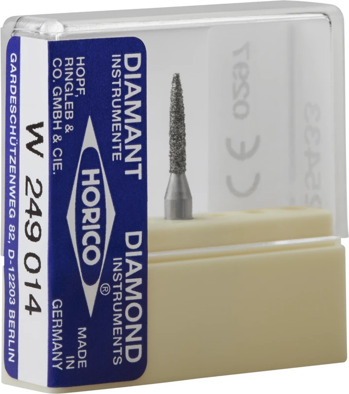 Diamantschleifer 249  Stück  RA, Figur 249, 8 mm, ISO 014