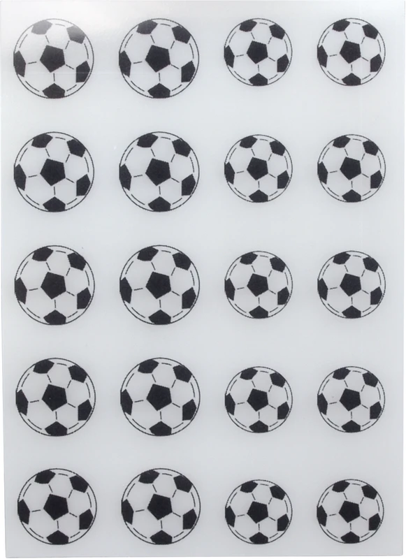 Einlegemotive  Packung  20 Stück Fußball