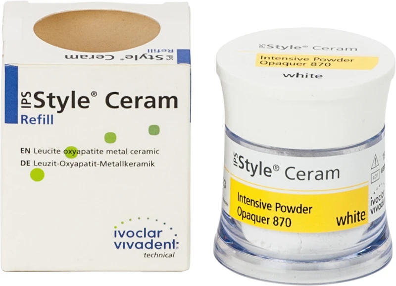 IPS Style® Ceram  Dose  18 g Pulver intensiv opaquer white