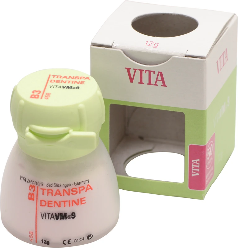 VITA VM® 9 classical A1-D4®  Dose  12 g Pulver transpa dentine B3