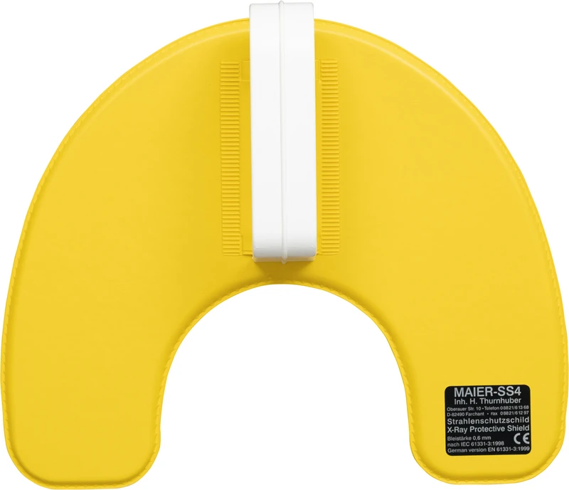 Strahlenschutzschild  Stück  gelb
