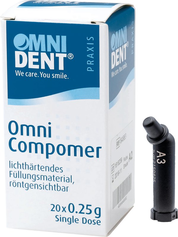 Omni Compomer  Packung  20 x 0,25 g Single Dose A3