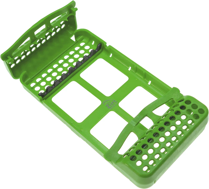 E-Z Jett Kassetten  Stück  17,9 x 9,8 x 3 cm, für 8 Instrumente neongrün