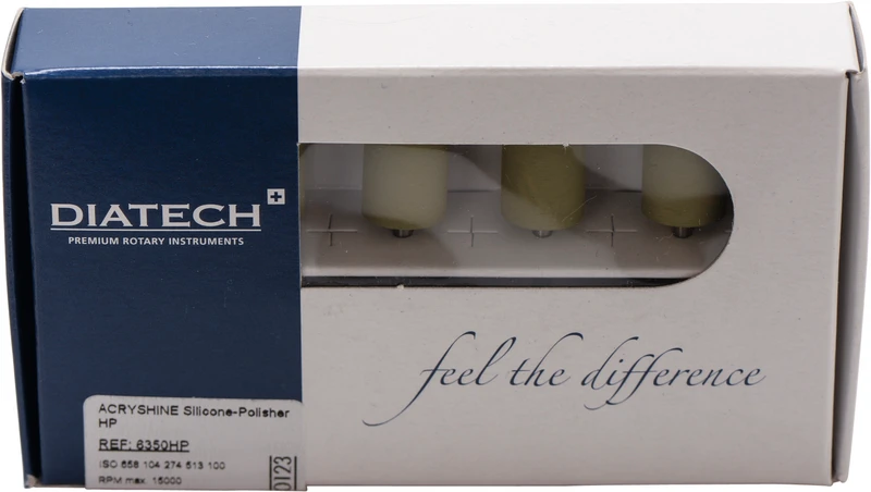 DIATECH Acrylpolierer  Packung  5 Stück gelb, HP, Figur 274 Granate, 24 mm, ISO 100