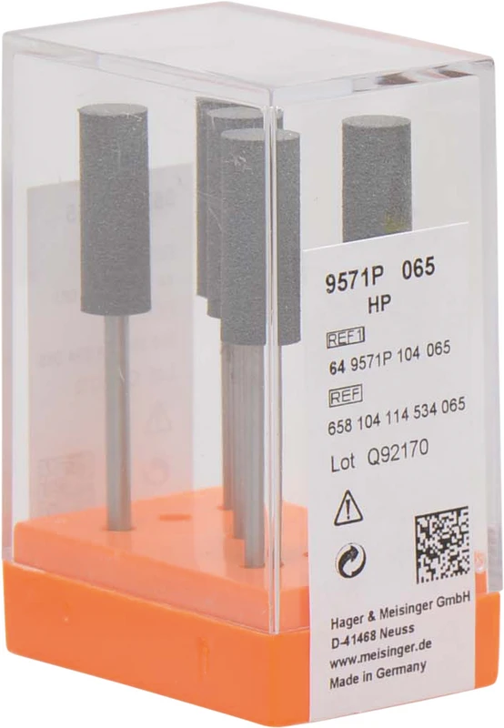 Kunststoffpolierer 9571  Packung  5 Stück grau, HP, Figur 114, 17 mm, ISO 065