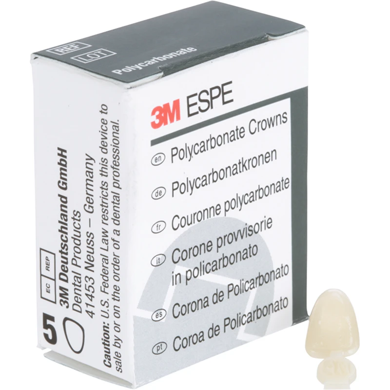 Polycarbonat-Kronen  Packung  5 Stück Nr. 26