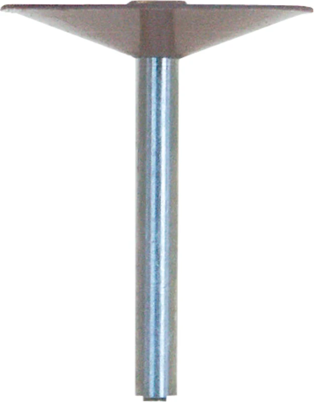 Silikonpolierer  Packung  12 Stück braun, RA, Figur Scheibe, ISO 160