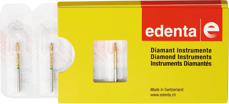 DIACUT V879K  Packung  5 Stück grün grob, FG, Figur 299 Torpedo konisch, 10 mm, ISO 018