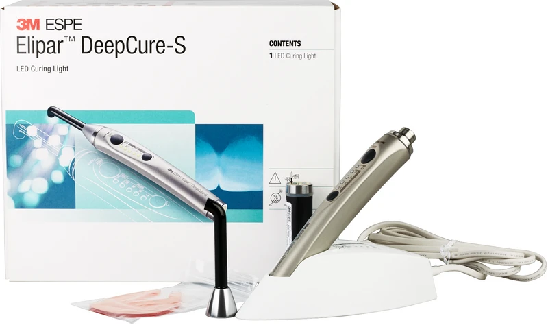 Elipar Deep Cure S \ L  Stück  Cure-S Edelstahl inklusive Zubehör