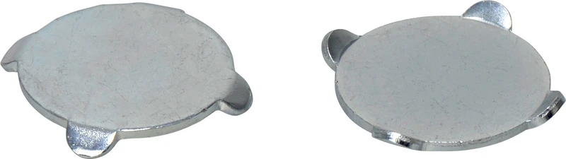 Splitcast Retentionsscheibe  Packung  100 Stück gestanzt, galvanisch veredelt