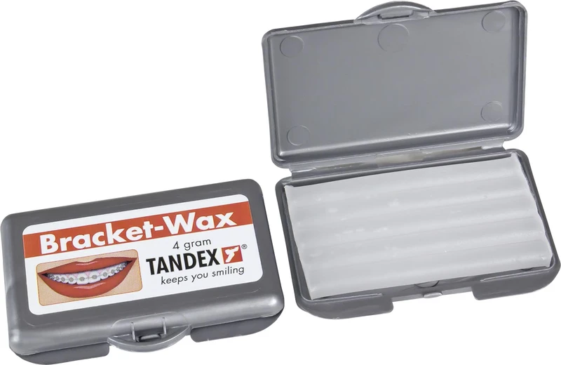 TANDEX BRACKET WAX Box  Kit  4 g Wachs, 1 Interdentalbürste