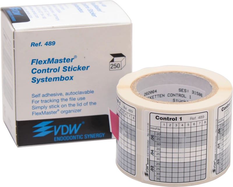FlexMaster® Control Sticker Systembox  Rolle  250 Stück
