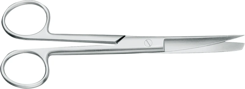Chirurgische Schere  Stück  11-107-14-07, 145 mm, gebogen