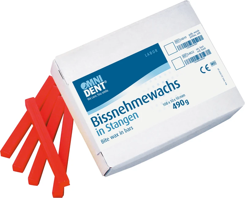 Bissnehmewachs  Packung  490 g rosa, hart