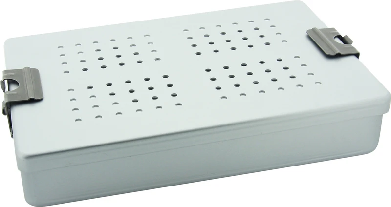 Alu Steri Box  Stück  silber, 28 x 18 x 5 cm