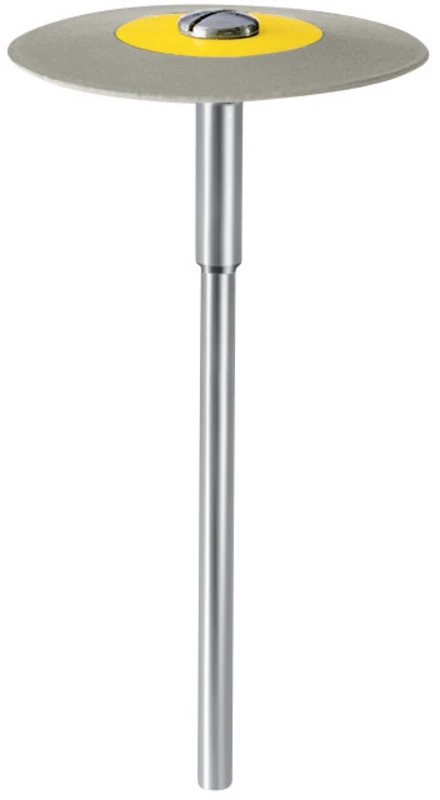 EVE DIAPOL®  Stück  grau fein, HP, Figur Linse, 26 x 2 mm