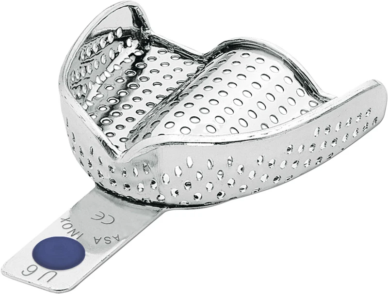 PERMA-LOCK Abformlöffel  Stück  OK XL, perforiert, blau, 2804-U6