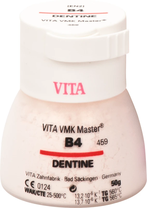 VITA VMK Master® VITA classical A1-D4®  Dose  50 g Pulver dentine B4
