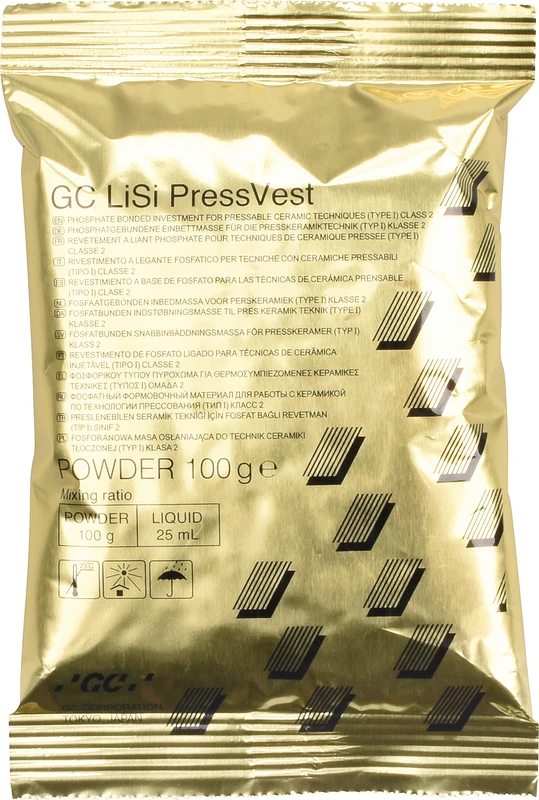 GC LiSi PressVest   Karton  60 x 100 g Beutel