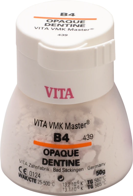 VITA VMK Master® VITA classical A1-D4®  Dose  50 g Pulver opaque dentin B4