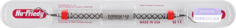 Küretten Gracey Standard EverEdge 2.0  Stück  Figur 9\10, Griff #9, rot