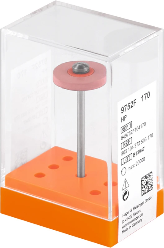Diamantpolierer 9752  Stück  rosa ISO 170, HP