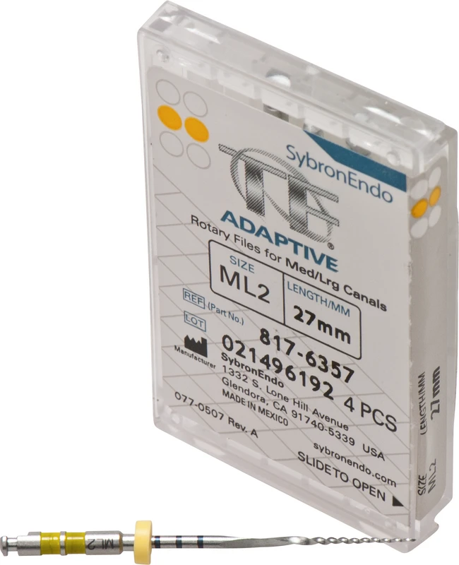 TF® ADAPTIVE Feilen  Packung  4 Stück 27 mm ML2