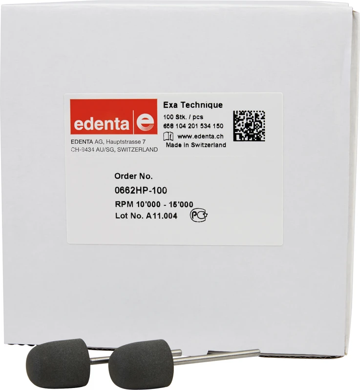 Exa Technique  Packung  100 Stück grau mittel, HP, Figur 201, 18 mm, ISO 150