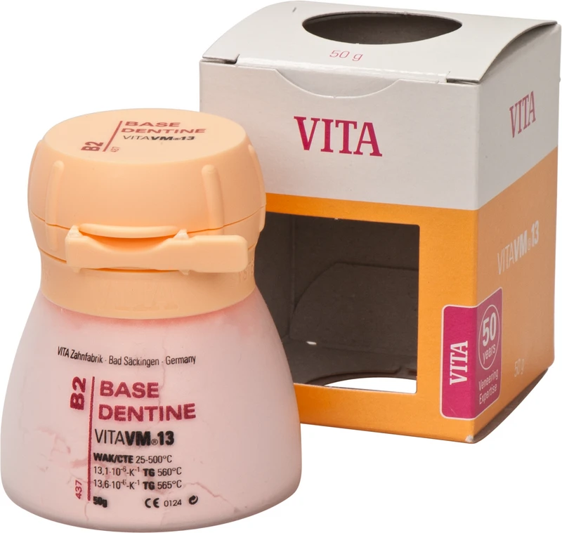 VITA VM® 13 classical A1-D4®  Dose  50 g Pulver base dentine B2