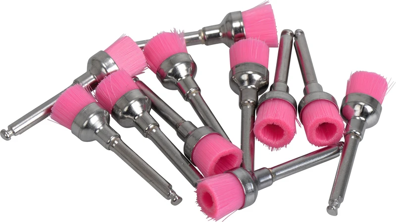 DC Zahnreinigungsbürsten  Packung  12 Stück pink, soft