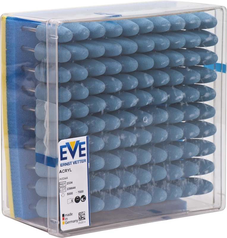 EVE ACRYL  Packung  100 Stück blau, grob H334A