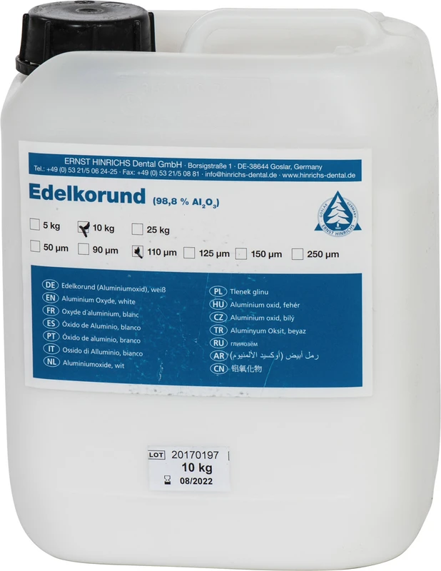 Edelkorund  Kanister  10 kg 110 m