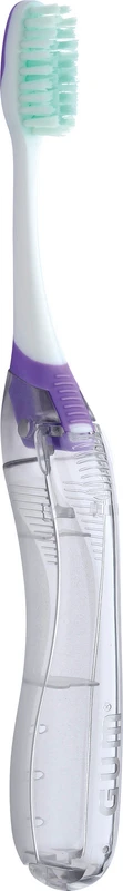 GUM® ORTHO Reisezahnbürste  Stück  Reisezahnbürste weich, V-Schnitt