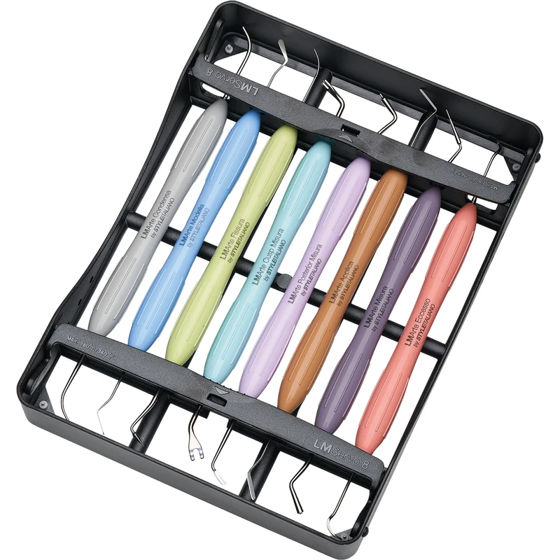 LM Arte Komplett Set  Set  8 Modellierinstrumente mit ErgoMax-Griff