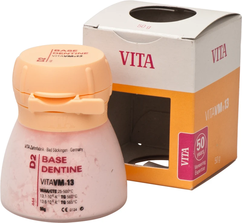 VITA VM® 13 classical A1-D4®  Dose  50 g Pulver base dentine D2