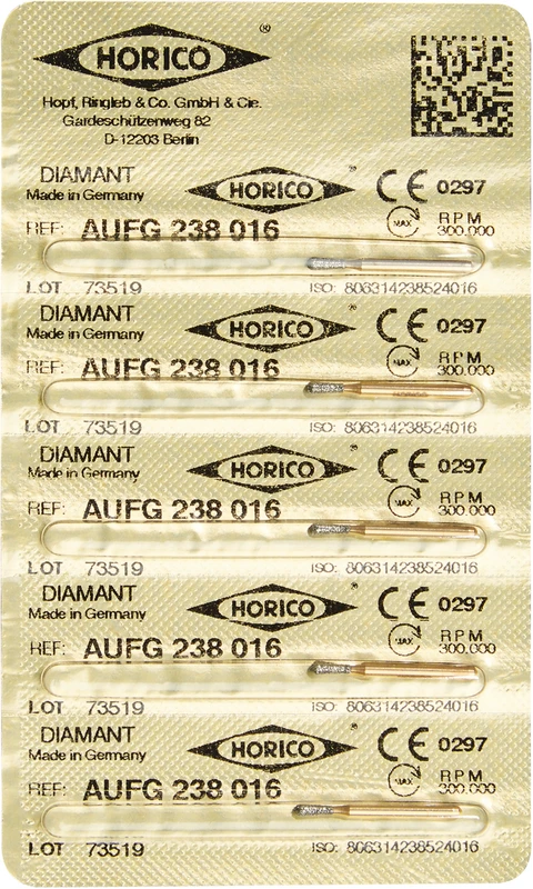 Diamant AuFG 238  Packung  5 Stück FG, Figur 238, ISO 016