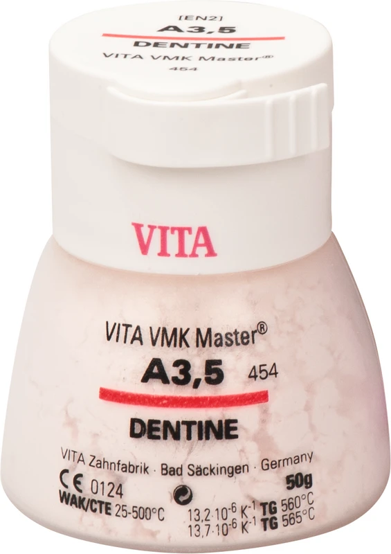 VITA VMK Master® VITA classical A1-D4®  Dose  50 g Pulver dentine A3,5