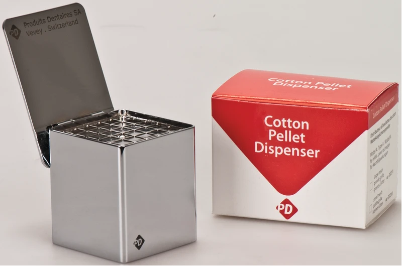 PD Wattekügelchenspender  Stück  Modell B, großes Gitter