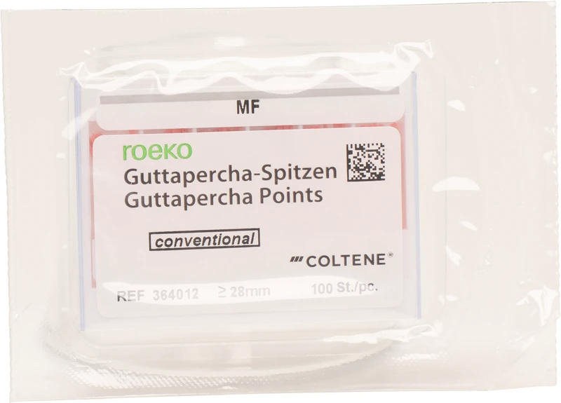 roeko Guttapercha Spitzen conventional  Packung  100 Stück MF