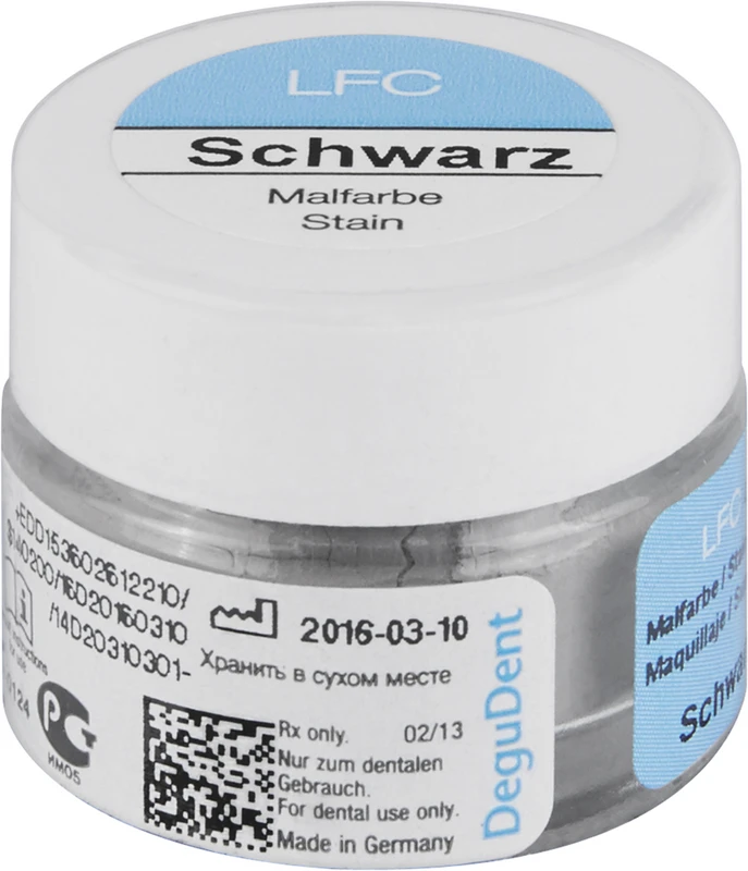 Ducera LFC Malfarbe  Packung  4 g 23 schwarz