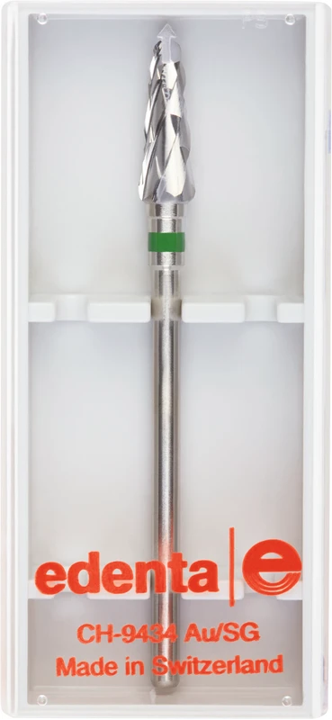 HM-Fräser Schliff 50  Stück  Kreuzverzahnung, grün grob, HP, Figur 194, 13 mm, ISO 045