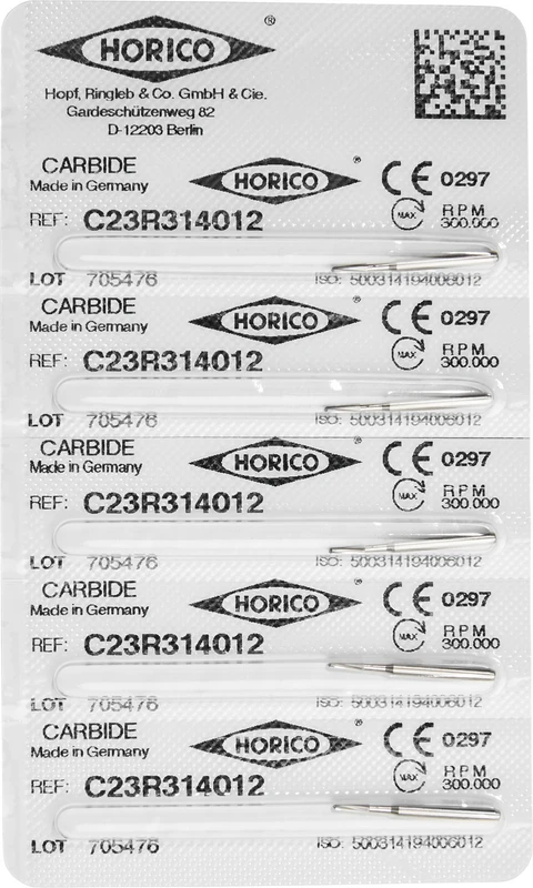 HM-Bohrer C23R  Packung  5 Stück ISO 012, FG