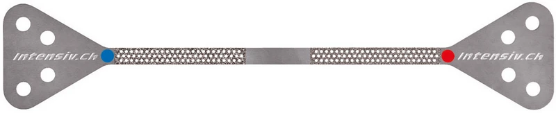 Intensiv Metall Diamantstreifen  Packung  6 ProxoContours Coarse 80 µm \ 40 µm